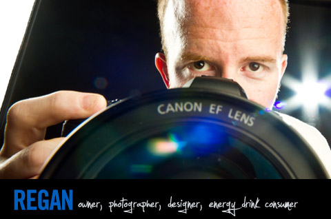 Regan : Owner, Operator, photographer, designer & videographer